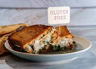 Toasted Chicken Mozzarella Sandwich