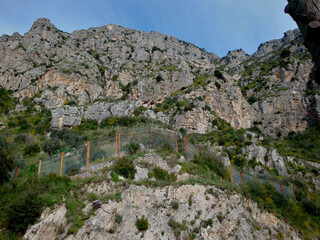 Naklejka premium rock in the mountains