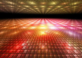 Abstract Colorful Dance Floor Background Texture