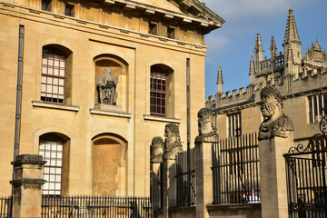 Fototapeta na wymiar Architecture victorienne à Oxford, Angleterre