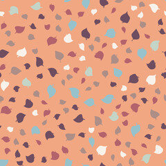 Leaves print. Seamless floral pattern. Plant design for fabric, cloth design, covers, manufacturing, wallpapers, print, gift wrap and scrapbooking.