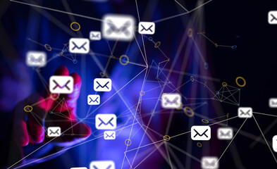 contact connection communication support contact concept service