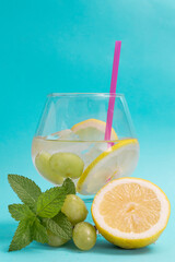 summer drink, fruit cocktail