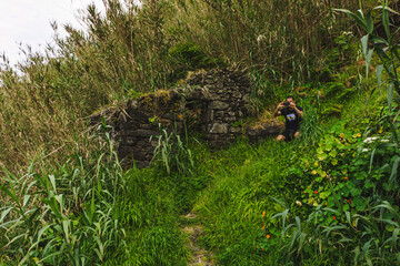 The green of the azores islands