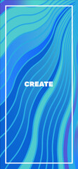 Abstract  gradient  wave. Vector vibrant background, with blending colors and textures. Vector Illustration For Wallpaper, Banner, Background, Card, Book Illustration, landing page
