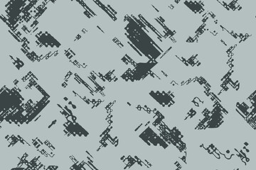 
Abstract dark gray pattern on a light gray background. Grunge style. Scuff, strokes. Vector seamless illustration for wallpaper, packaging, textile, fabric.