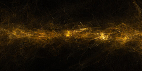Yellow digital smoke background