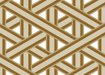 Colour Hexagon Tile Connection art background design illustration