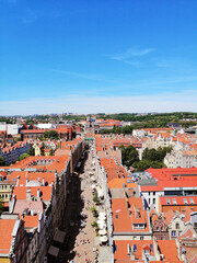 Obraz premium Výhledy Gdaňska