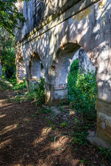 Naklejka premium Ruins in Ilha das Pedras Brancas Island