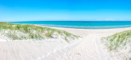 Baltic resort (Ostseebad) Dierhagen in the state of Mecklenburg Western Pomerania (Mecklenburg Vorpommern) Germany