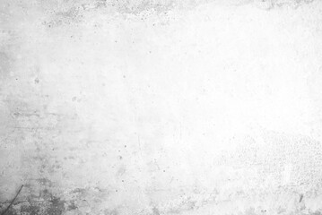 Obraz na płótnie Canvas White Grunge Concrete Wall Texture Background with Space for Text, Suitable for Presentation and Backdrop.