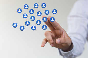 internet net and data digital concept teamwork.