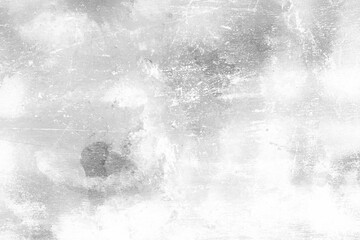 White Grunge Wall Texture Background.