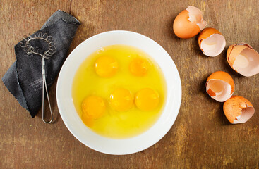 chicken eggs