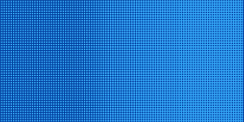  Iris blue dotted texture background. Contrast vector half tone. Retro comic effect overlay. Rough dotted gradient. Dot pattern on transparent backdrop. Shading halftone texture for graphic design