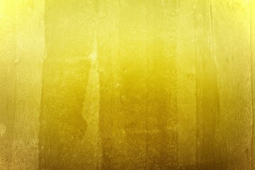 Gold Vintage Painting on Concrete Wall Texture Background.