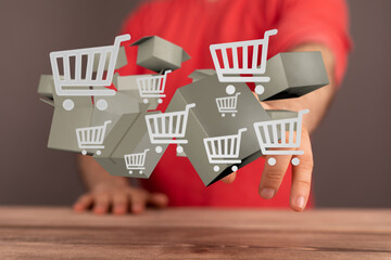 logistics and delivery concept digital  3d.