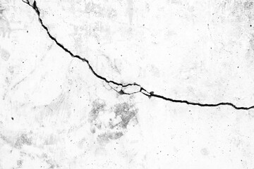 Obraz premium White Broken Concrete Wall Texture Background, Suitable for Presentation, Backdrop and Web Templates with Space for Text.