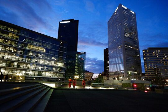 Business center of La D&eacute;fense, Paris