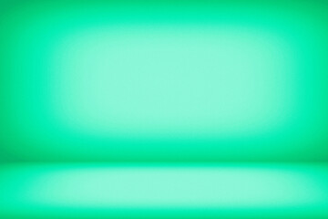 Abstract Luxury Aqua Menthe Color Gradient Studio Backdrop with Grains, Suitable for Product Presentation, Mockup and Background.