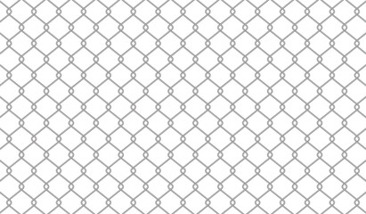Fototapeta premium wire mesh for background, barrier net, wire net metal wall, barbed wire fence, metal grid wire for backdrop, fence barb isolated on white background, wire grid of fence for wallpaper