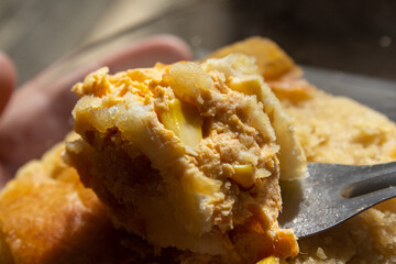 Approximate image of a homemade chicken pie