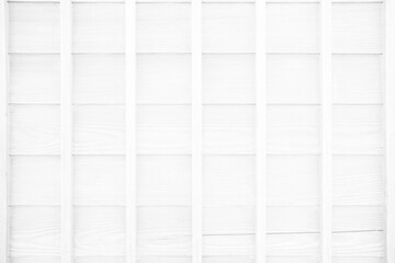 White Wooden Wall Texture Background in Japanese Style, Suitable for Presentation, Backdrop and Web Templates with Space for Text.