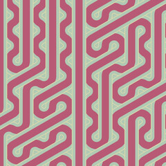 Colour Hexagon Tile Connection art background design illustration