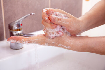 Fototapeta premium Good hygiene - a great habit - cleanliness