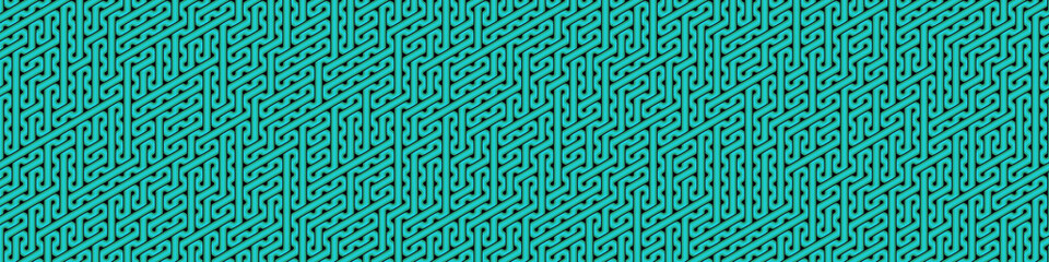 Colour Hexagon Tile Connection art background design illustration