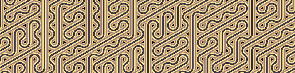 Colour Hexagon Tile Connection art background design illustration