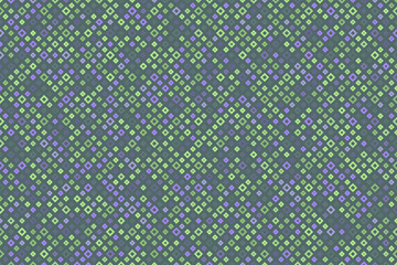 Abstract background consisting of different squares and pixels and cubes.