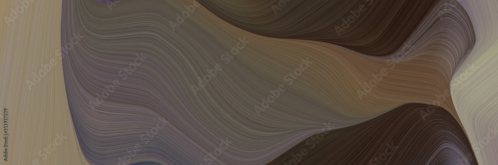 Poster abstract decorative designed horizontal header with old mauve, gray gray and very dark pink colors. 