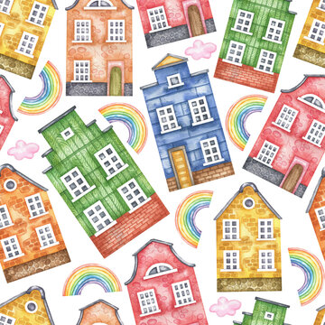 Pattern houses © Olena