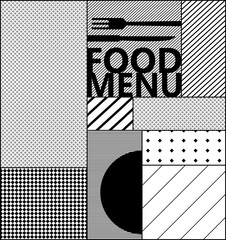 Pattern Background Restaurant Menu {Vector Art)