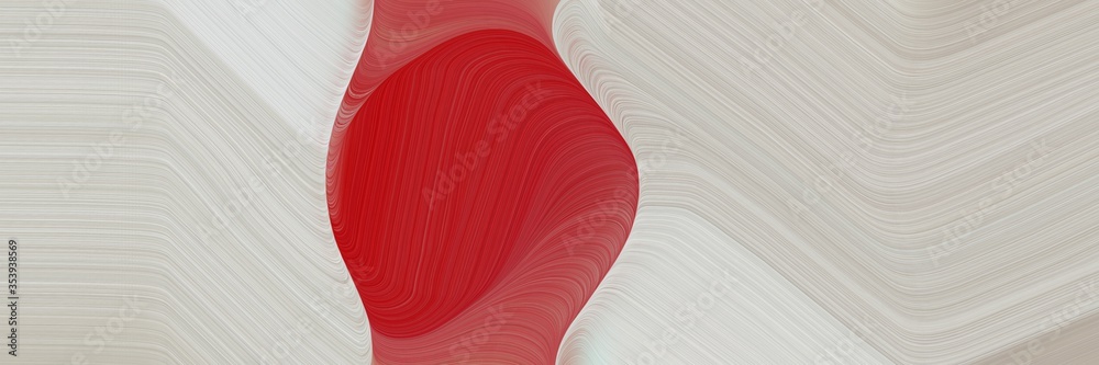 Aufkleber abstract moving header design with pastel gray, firebrick and indian red colors. fluid curved lines with dynamic flowing waves and curves for poster or canvas