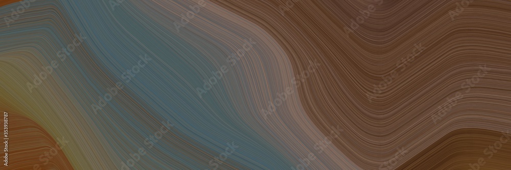 Fototapete abstract colorful designed horizontal header with dark olive green, old mauve and chocolate colors. 