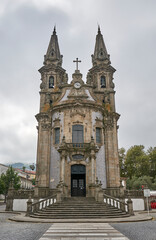Fototapeta na wymiar Portugal. Guimaraes. Church and oratorio de Nossa Senhora da Consolacao (consolation)
