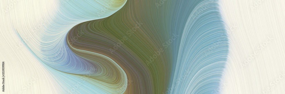 Aufkleber abstract modern designed horizontal banner with pastel brown, beige and light slate gray colors. flu
