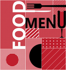 Pattern Background Restaurant Menu {Vector Art)