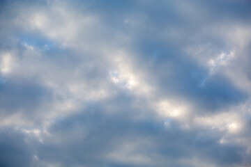Naklejka na ściany i meble blue sky cloud scape 