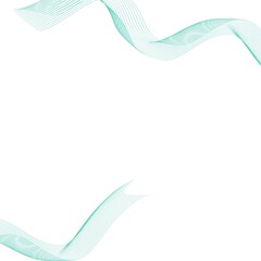 Cool abstract lines background. Elegant abstract smooth swoosh speed wave modern stream background. Elegant abstract smooth swoosh speed green wave modern stream background. Vector illustration