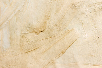 Background drawn with paints. Beige texture background. Abstract.