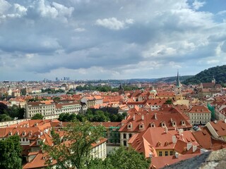 Fototapeta premium view of prague