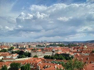 panorama of prague