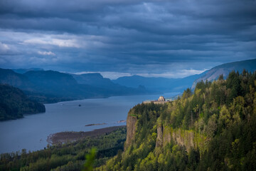The Columbia River Gorge in Oregon