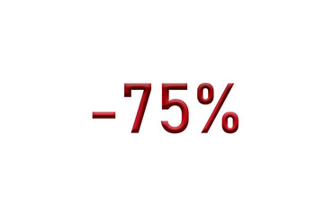 Percentage discount on sales in stores