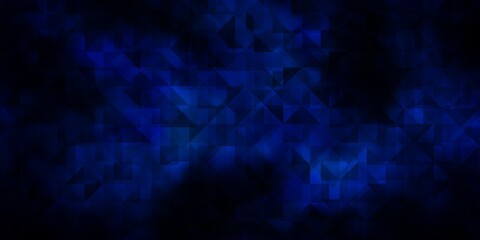 Dark BLUE vector layout with lines, triangles.