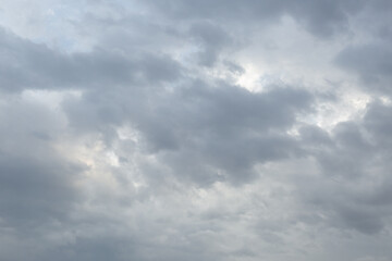 Background of dark clouds before a thunder-storm